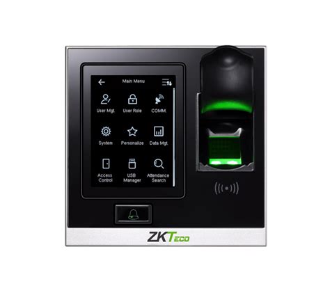 FINGERSCAN DEVICE เครองสแกนลายนวมอ ZKTECO SF400 BLACK