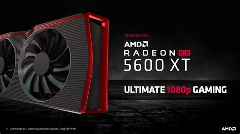 Radeon RX 5600 For OEMs, & Radeon RX5600M For Mobile - AMD Announces ...