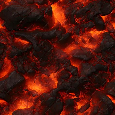 Premium AI Image | Lava Texture