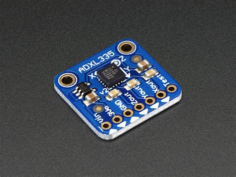 Adxl V Ready Triple Axis Accelerometer G Analog Out