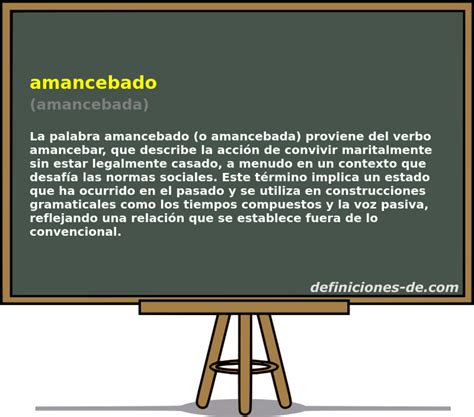 O Que Significa Amancebados
