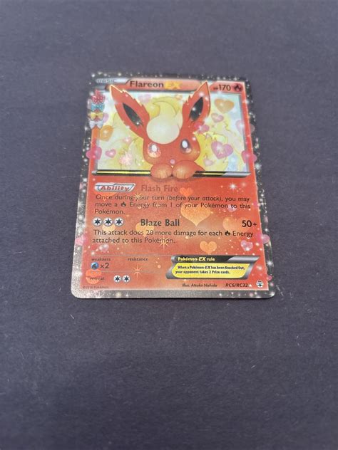 Pokemon Generations Radiant Collection Rc Rc Flareon Ex