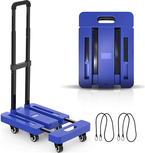 Buy Ronlap Folding Hand Truck Wheels Fold Up Hand Cart With