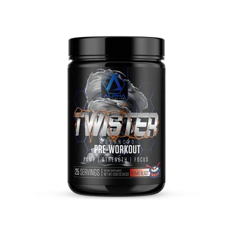 Alpha Nutrition Twister Pre Workout Pure Nutrition