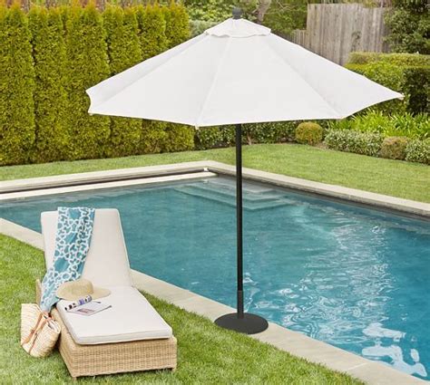 Premium Sunbrella® Round Umbrella - Solid