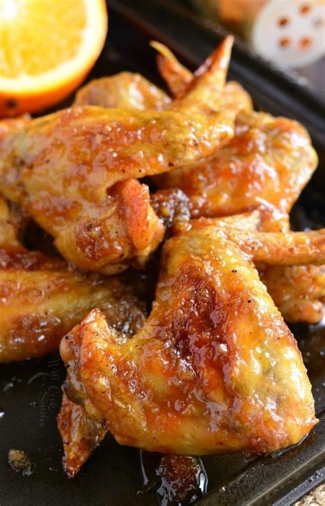 Spicy Orange Chicken Wings Will Cook For Smiles