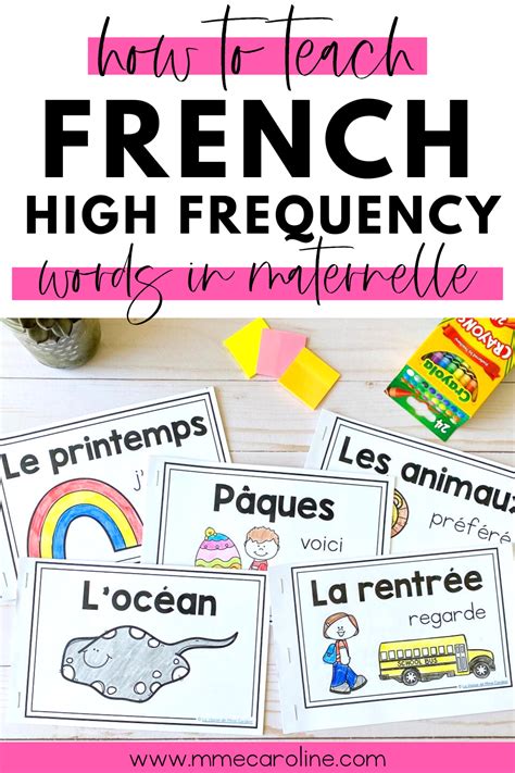 French High Frequency Words 3 Tips To Teach Them With Confidence Artofit