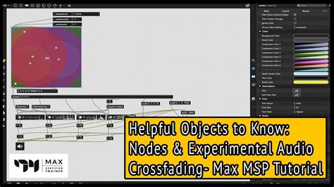 Nodes Experimental Audio Crossfading Patch Helpful Objects To Know