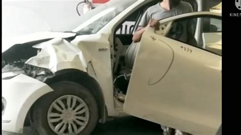 Accident Swift Dzire Maruti Suzuki Kampany Ki Repair Dent Pent Youtube