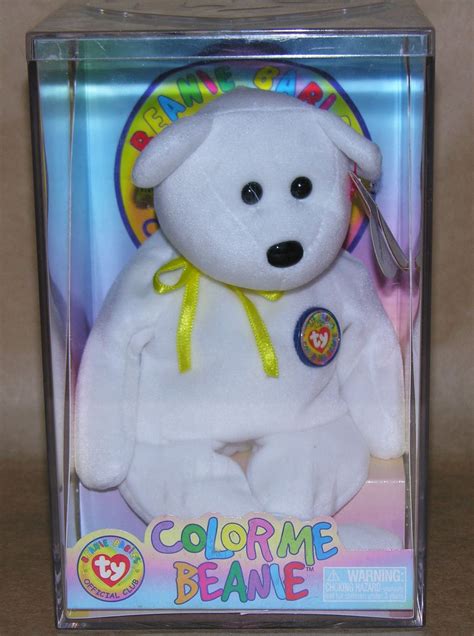 Ty Beanie Baby Babies Color Me Beanie 2002 New In Case Beanie Baby