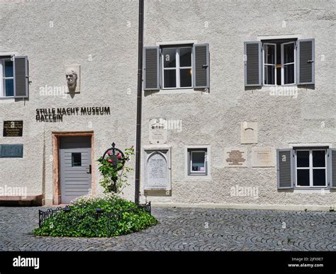 The grave of Franz Gruber, the composer of the song Silent Night, and ...