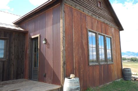 Rustic Steel Siding 2 1 2 Corrugated In TRUTEN By Bridger Steel