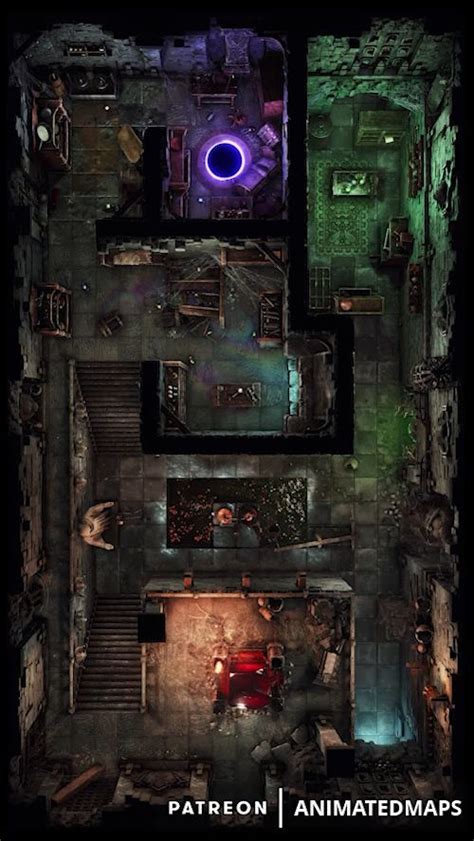 Mad Mage Dungeon Mad Apprentice S Bedroom Battlemaps Preview