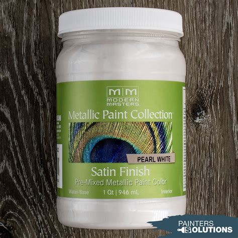 Modern Masters Me Qt Pearl White Metallic Paint In Modern