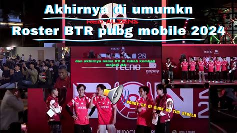 Akhirnya Di Umumkan Roster Btr Pubg Mobile Koboi Di Ajak Ketim