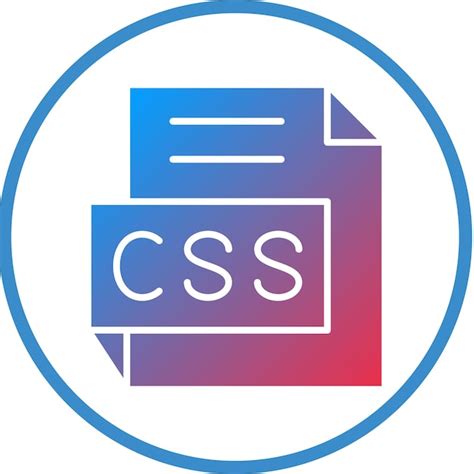 Dise O Vectorial Estilo De Icono Css Vector Premium