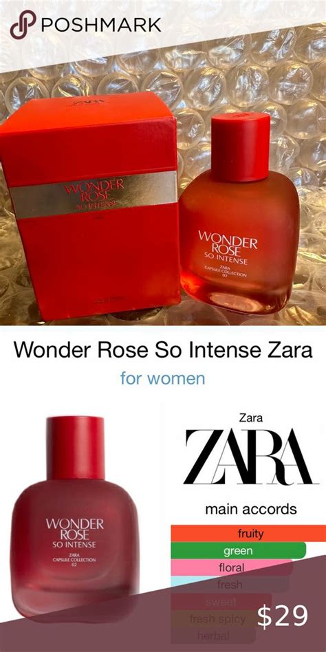 Zara Wonder Rose So Intense Limited Edition 90 Ml In 2024