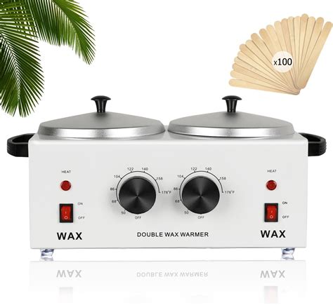 Double Waxing Machine Double Wax Pot Warmer Body Waxing Warmer Quick