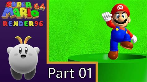 Super Mario 64 Render96 Mod Kirbunny Plays Part 1 Youtube