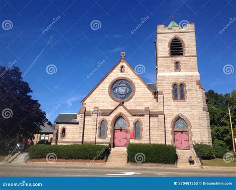 St Matthew S Episcopal Church Worcester Ma Editorial Stock Photo