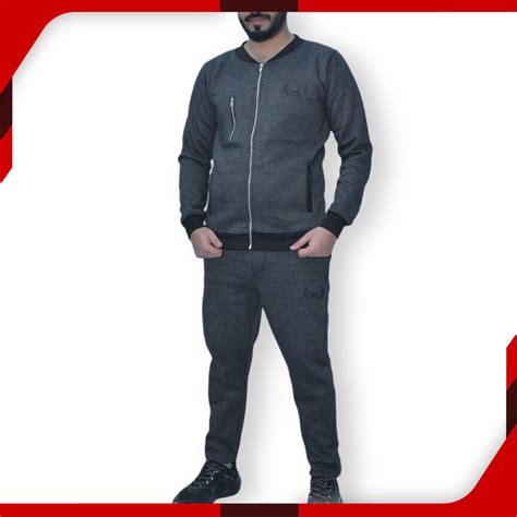 Charcoal Winter Tracksuits For Men In Pakistan Buy Fleece Tracksuits