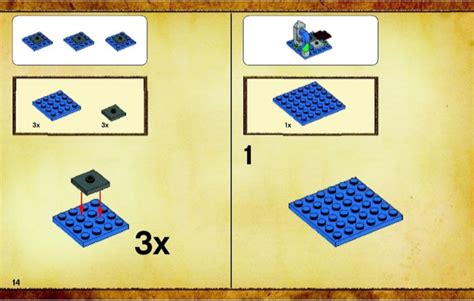 LEGO 3874 Ilrion Instructions Games Heroica