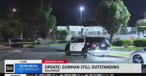 Shooting Suspect Evades Police During Standoff In Hollywood Cbs Los