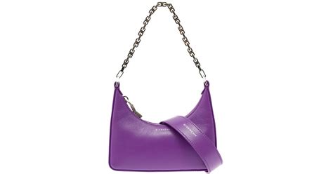 Givenchy Moon Cut Mini Hobo In Purple Lyst