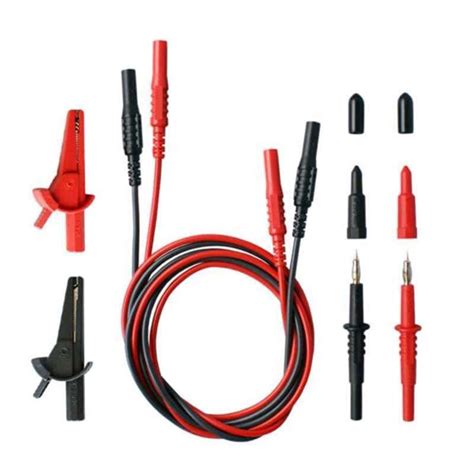 Leaderman Ldm Silicone Test Lead Set Red Black Unfused Version