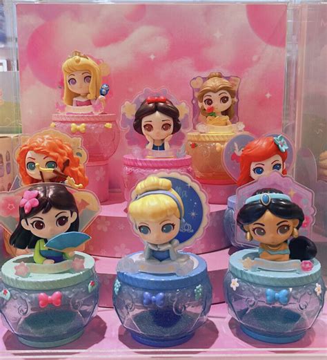 Miniso Disney Princess Dreamy Flowers Jewelry Box Series Pcs Blind