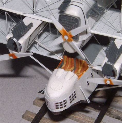 Scratchbuilt 1/144 Caproni Ca.60