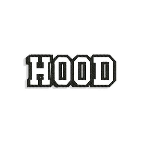 Hood Embroidery design - Machine Embroidery designs and SVG files