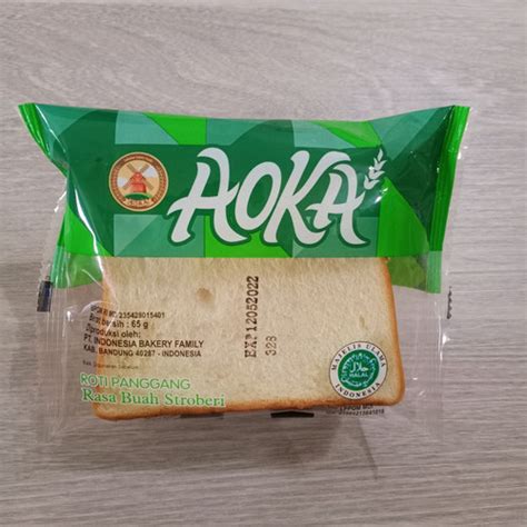 Jual Aoka Roti Panggang Aneka Rasa Shopee Indonesia