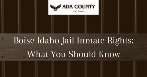 Jamestown Jail Roster: What You Should Know About Inmate Rights - fdwd6lq