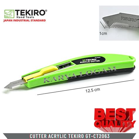 Jual Pemotong Cutting Hpl Tekiro Pisau Cutter Acrylic Pisau Akrilik