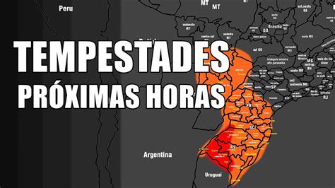 Tempestades Nas Proximas Horas Sul Do Brasil YouTube