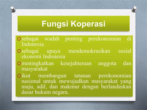 Pengertian Dan Prinsip Koperasi Ppt