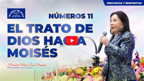 El Trato De Dios Hacia Mois S N Meros Mar A Luisa Piraquive