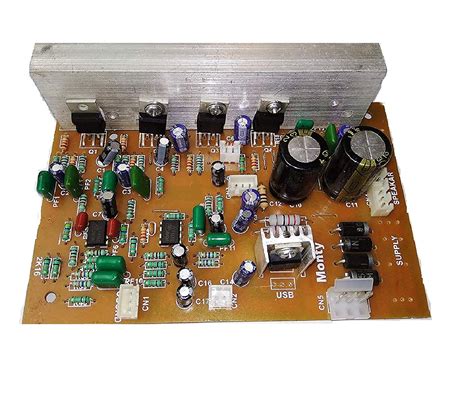 Audio Amplifier Home Theater Circuit Board Tda Ic Off