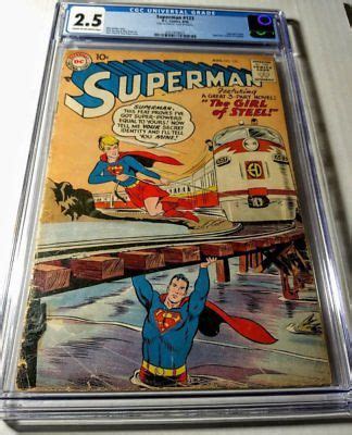 Comicsvalue Superman Cgc C Ow St Supergirl Tryout