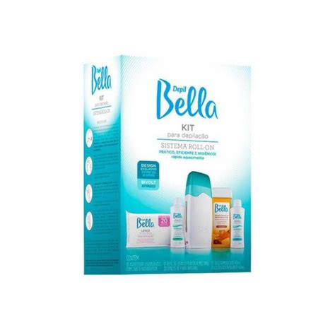 Kit Para Depila O Sistema Roll On Cera Quente Bivolt Depil Bella