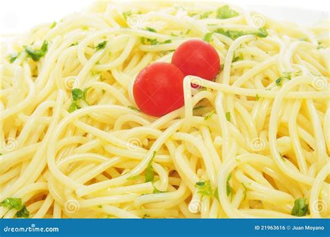 Spaghetti Stock Photo Image Of Culture Flat Cuisine 21963616