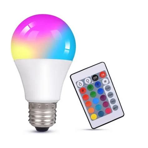 Lampada Led Colorida Controle Remoto Rgb Shopee Brasil