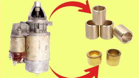 Replacement Of Starter Motor Bushes How To Repair Starter Motor Bushes