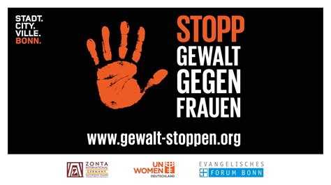 Internationaler Tag Gegen Gewalt An Frauen Orange The City In Bonn