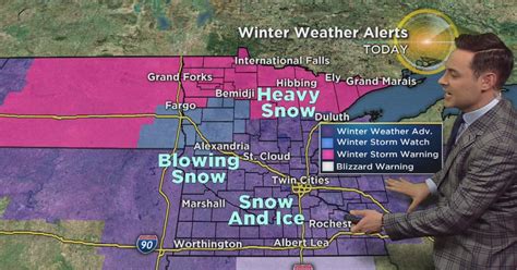 Winter Storm Brings Snow Freezing Rain Dropping Temps CBS Minnesota