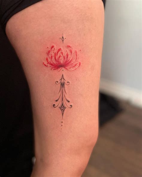 Update More Than Spider Lily Tattoo In Cdgdbentre