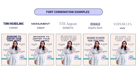 5 Canva Font Combinations To Make Your Designs Stand Out — Your Template Club