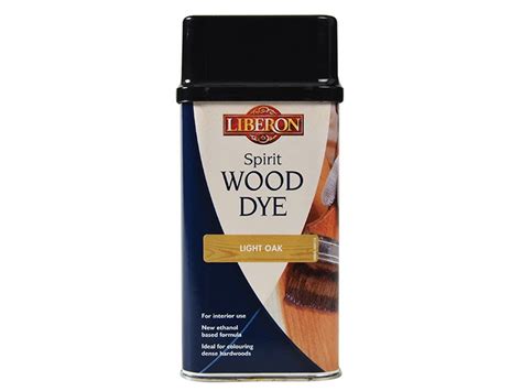 Liberon Spirit Wood Dye Light Oak 250ml At Barnitts Online Store Uk Barnitts