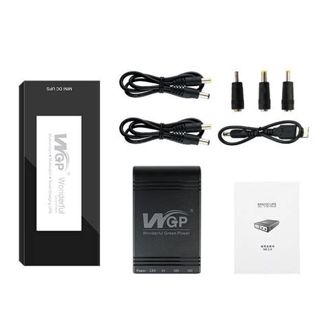 Wholesale WGP Manufacture Mini Dc Ups Mini Ups For Wifi Router